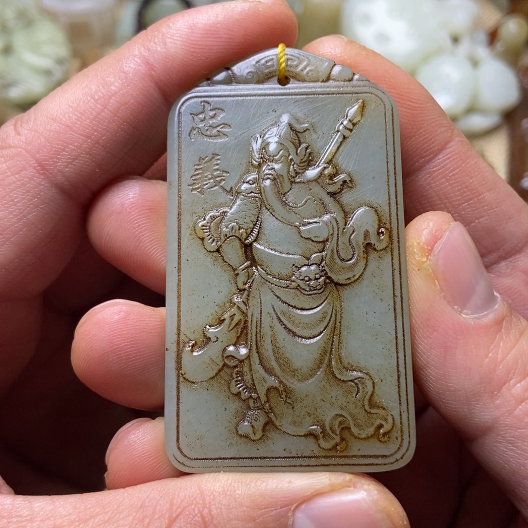 和田玉挂件未镶嵌