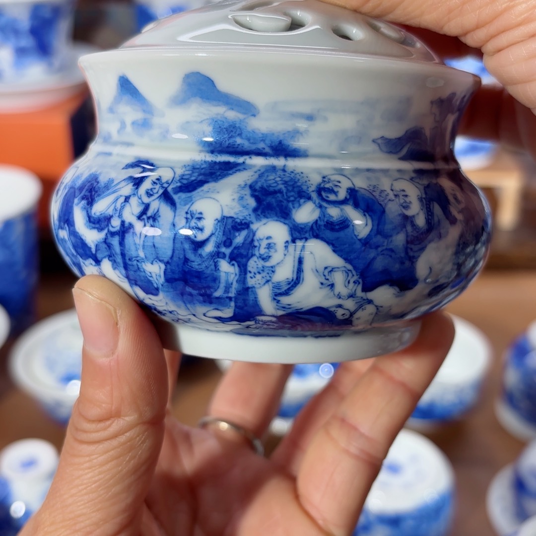 杯鱼***?全手工全手绘陶瓷