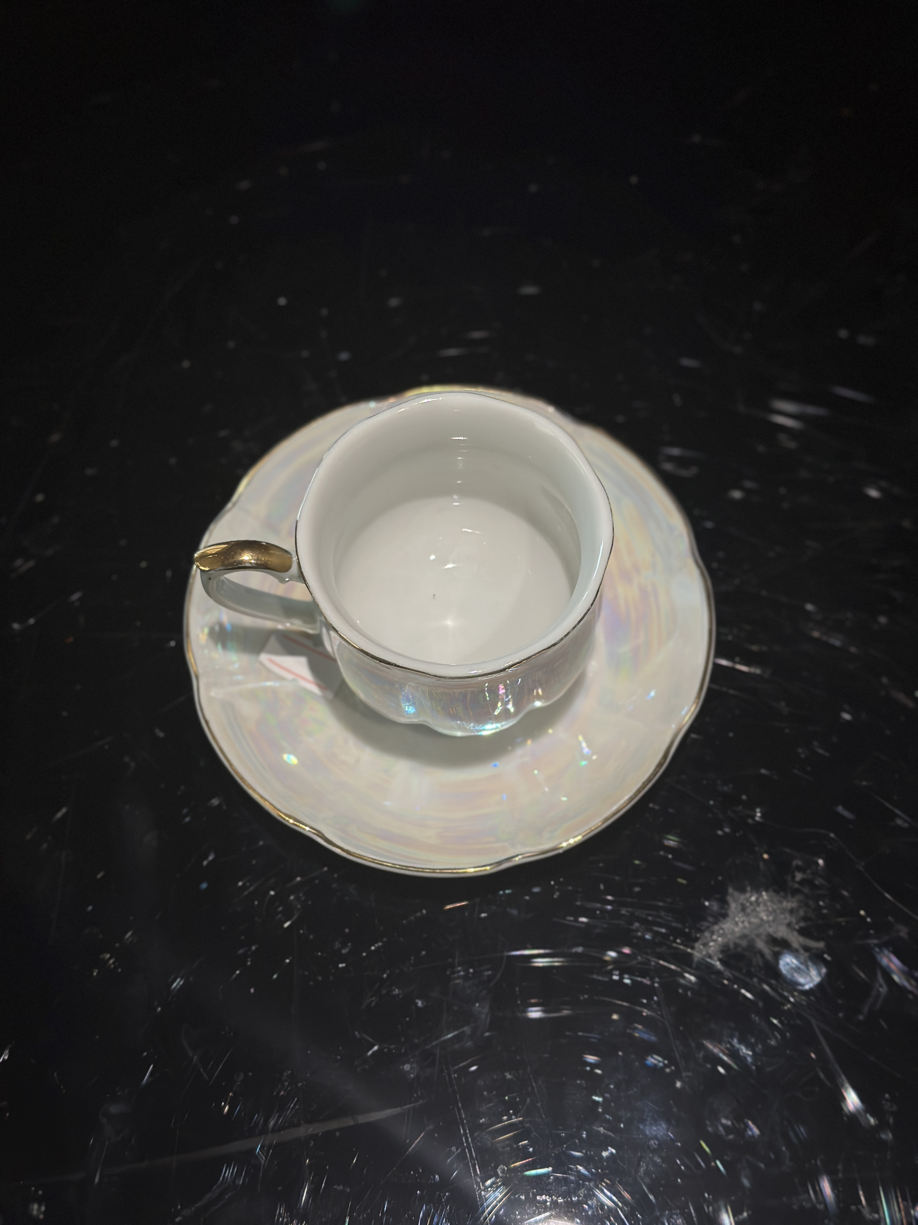 珍珠釉咖啡杯套组
