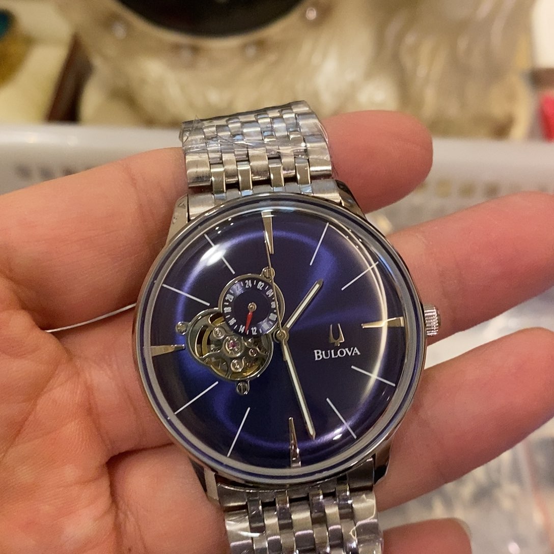 胶带宝路华大脸猫全自动机械表