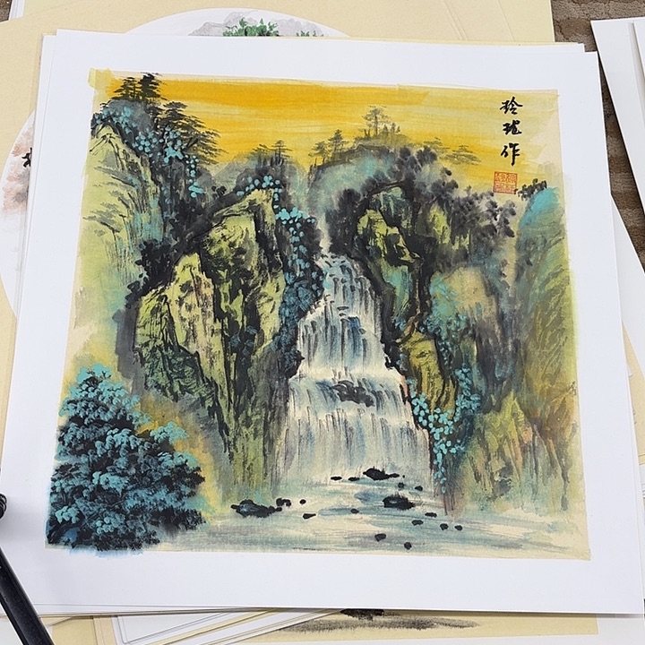 国画花鸟的故事在我脑海50.50