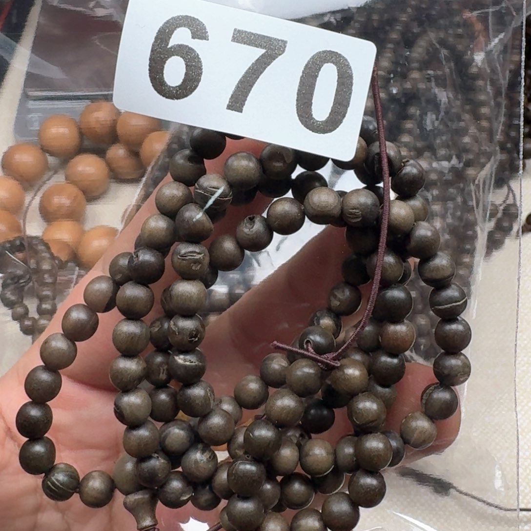 檀香木手串/手链走*残次品0.6