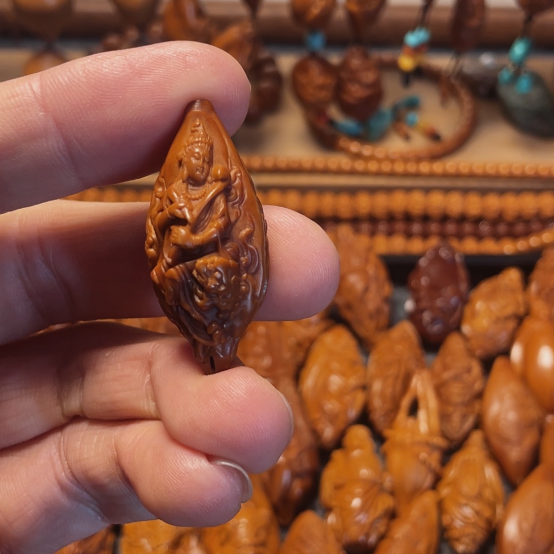 橄榄核手串/手链微花文殊