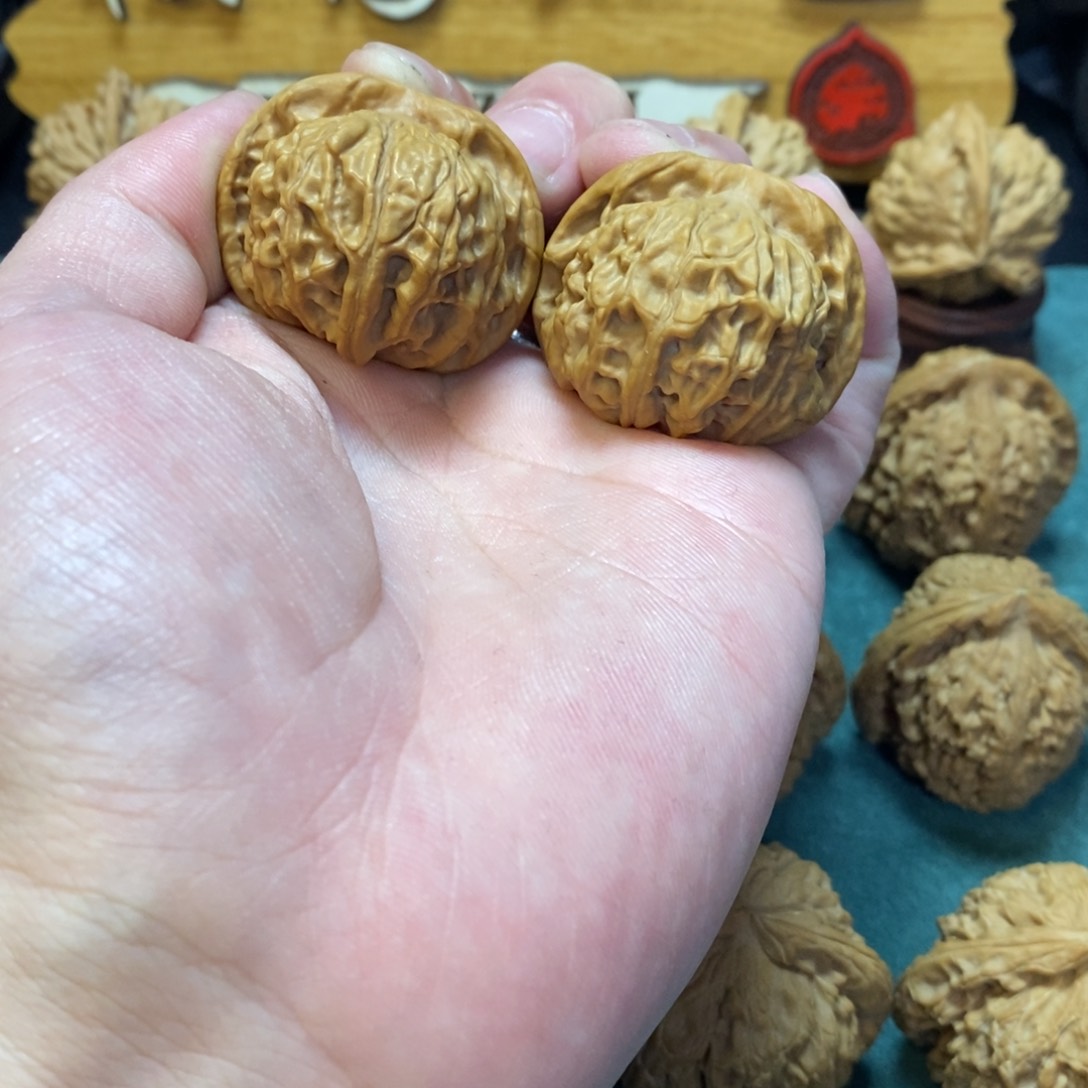 文玩核桃把件天地全品37