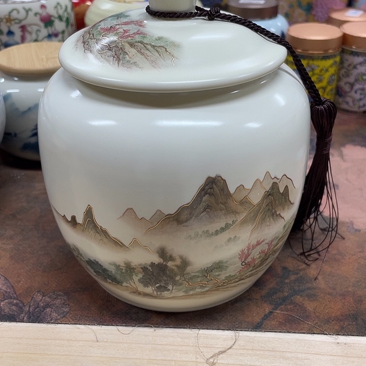 陶瓷罐茶叶罐密封罐储物罐