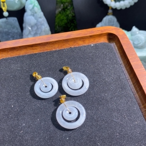 【闪购商品】颈饰未镶嵌翡翠多样性发1