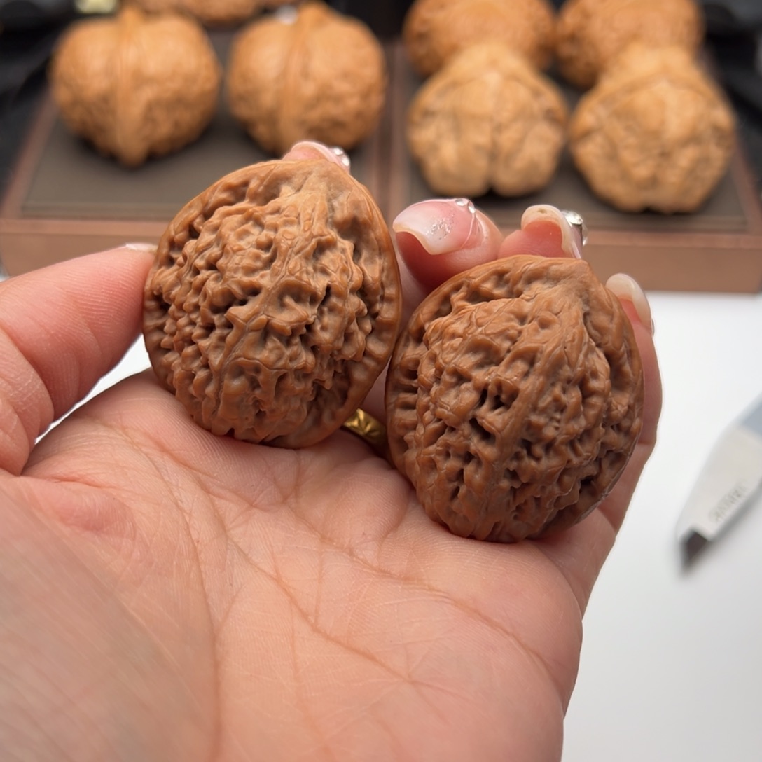 文玩核桃把件莲花35