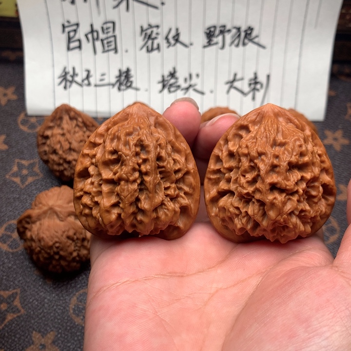 文玩核桃把件罗汉头