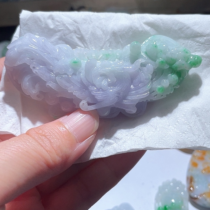 颈饰未镶嵌翡翠天