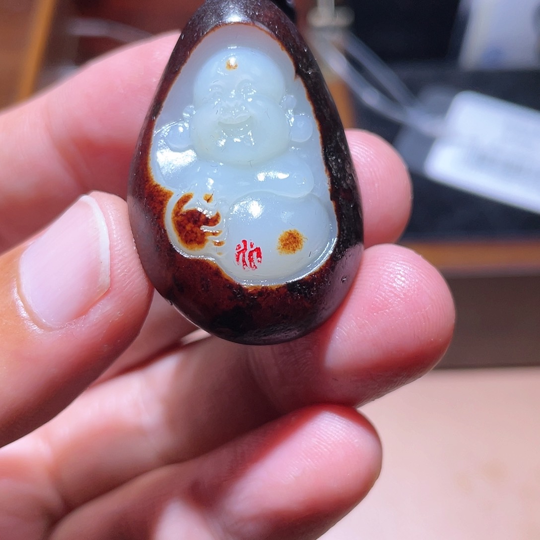 和田玉颈饰未镶嵌A7 