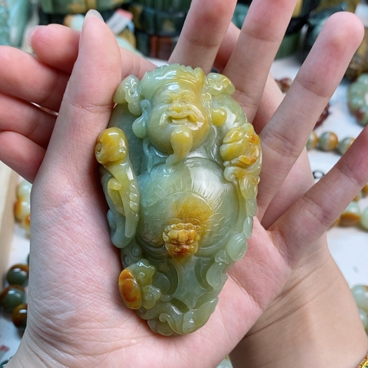 透闪石质玉手把未镶嵌