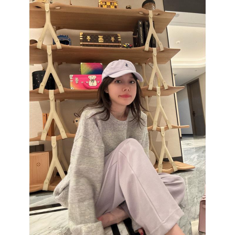 BETTER JOELAY-【三色灰度】羊毛套头毛衣气质百搭洋气韩版LL6185