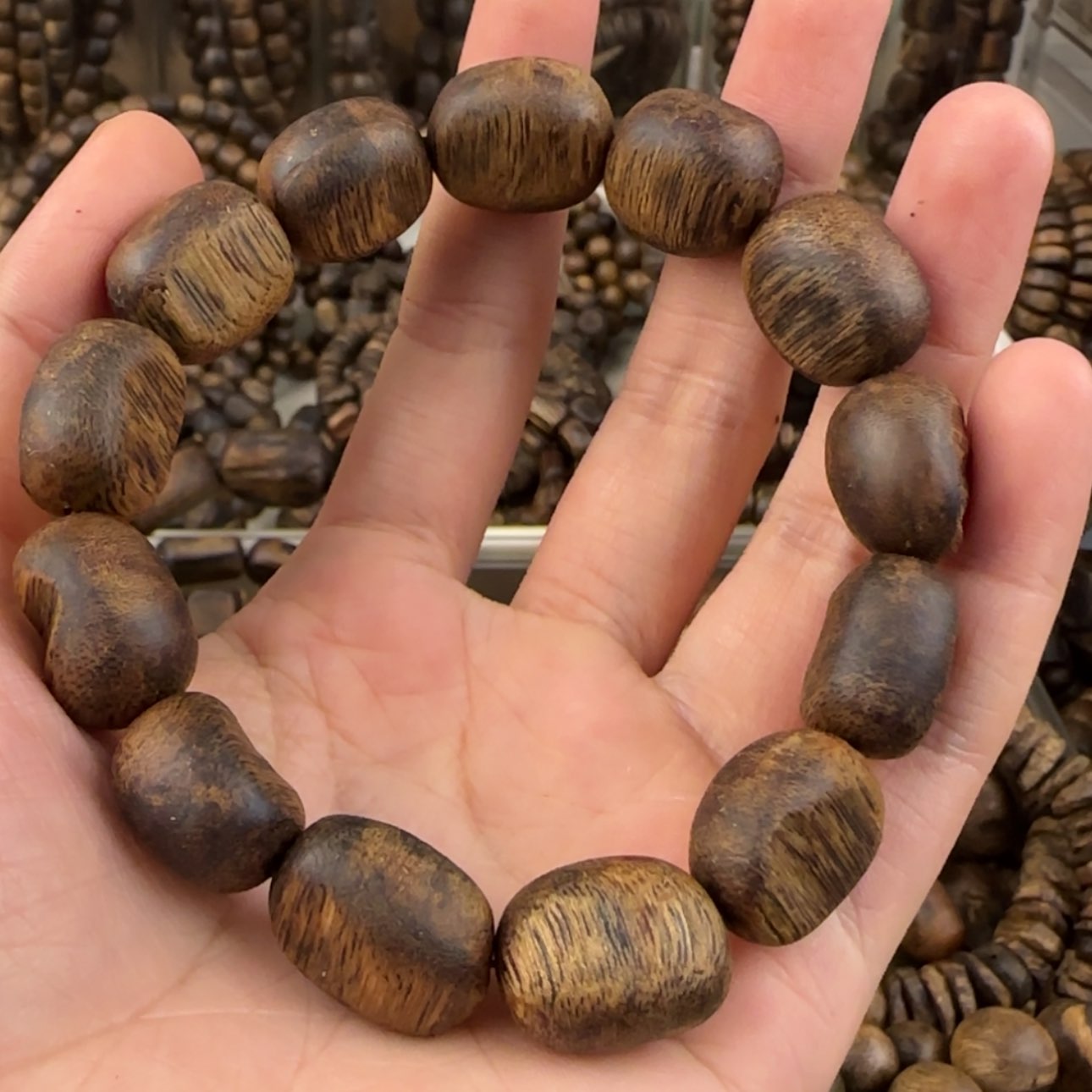 【闪购商品】手串沉香棋奇楠手串15.8克