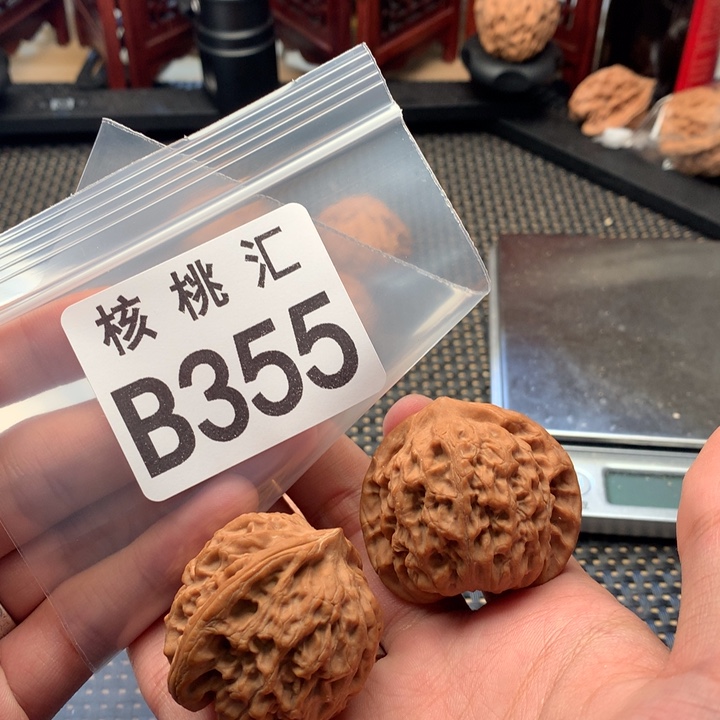 文玩核桃吊坠龙脉