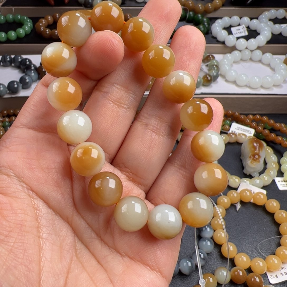 和田玉手链未镶嵌