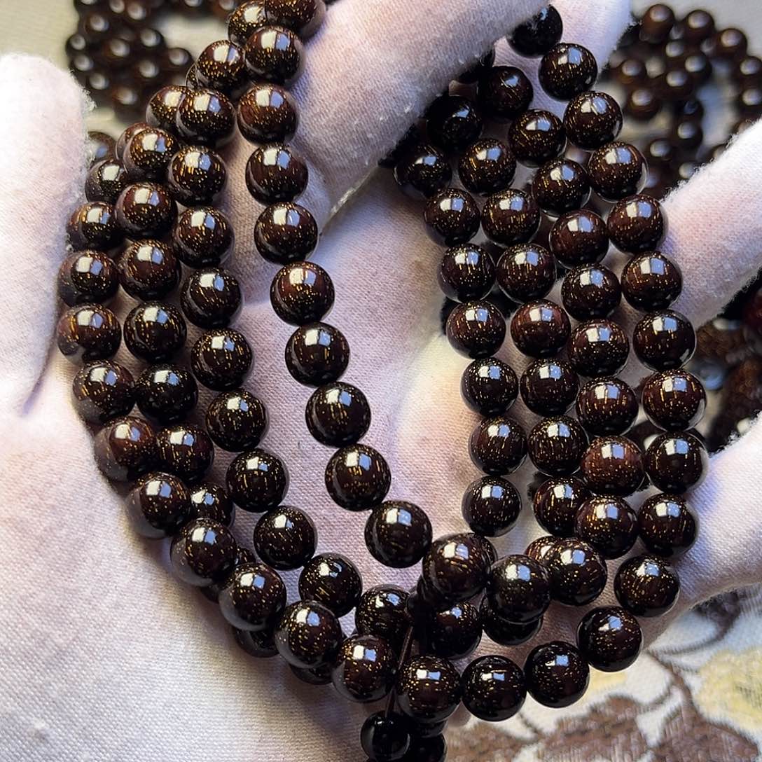 檀香紫檀（小叶紫檀）0.8 108颗满天星