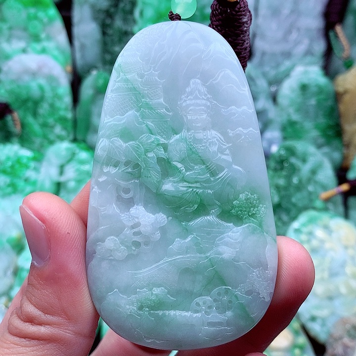 翡翠吊坠(不含链)未镶嵌