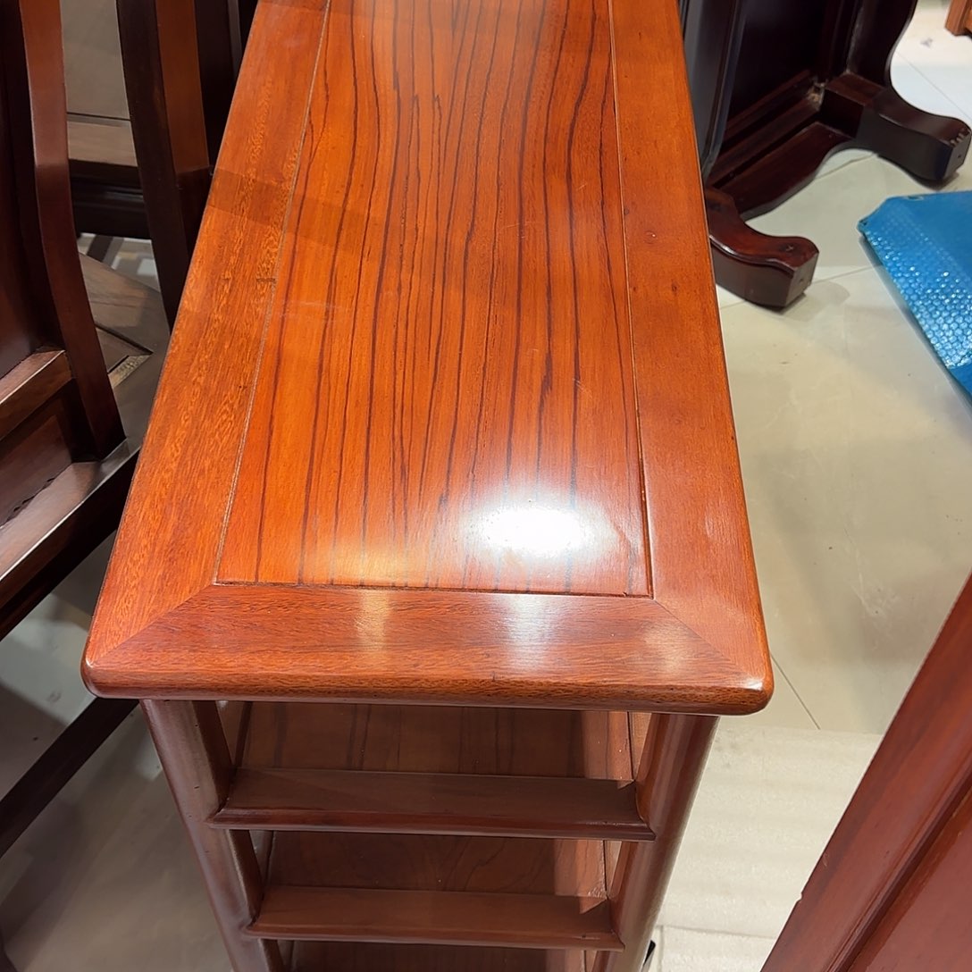 花梨木类端景台?***?花梨木鞋凳