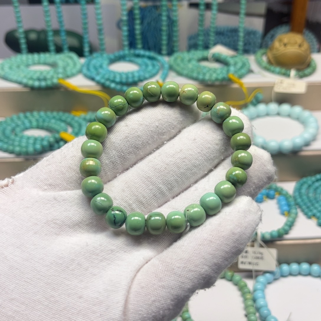 绿松石未镶嵌手链
