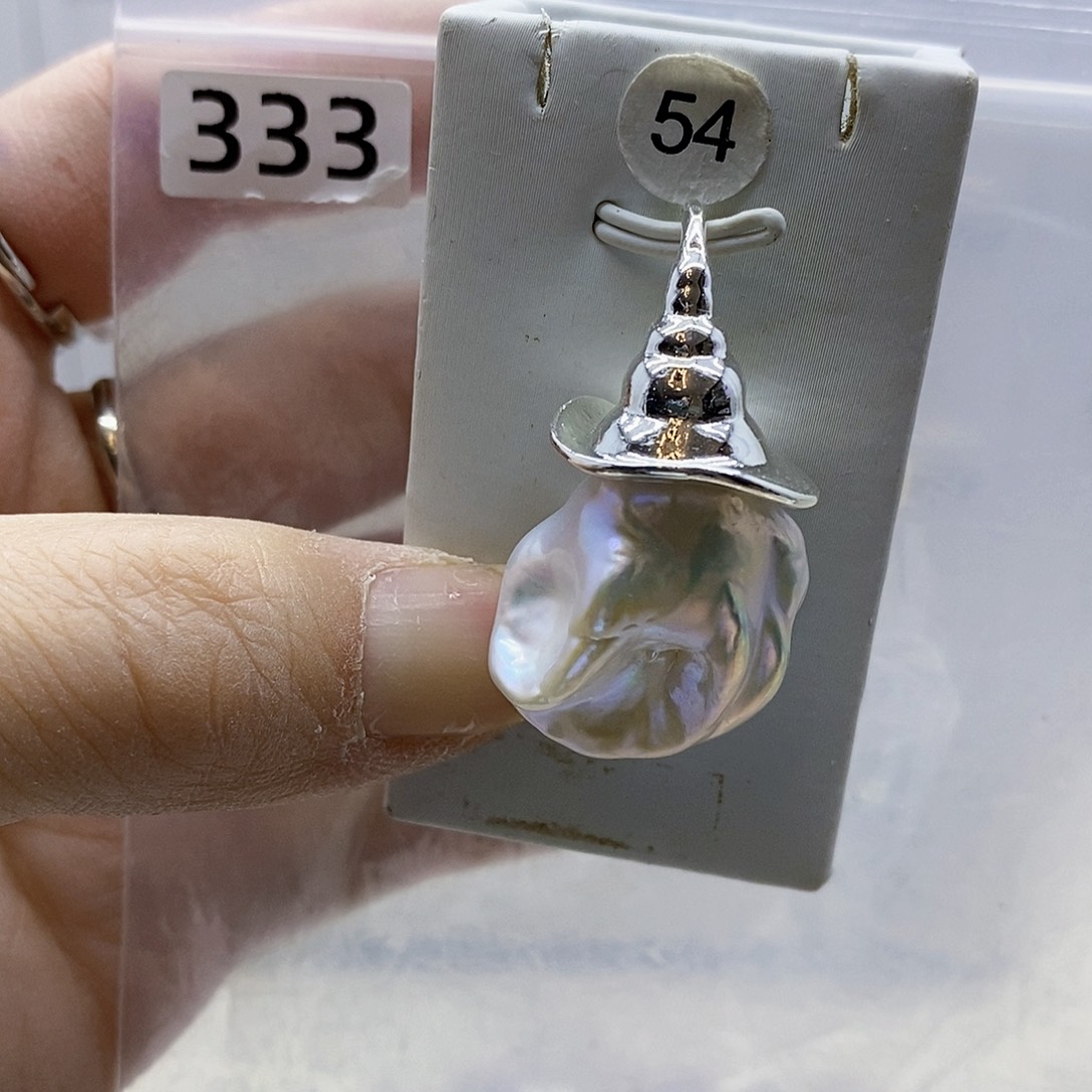 颈饰合金淡水珍珠