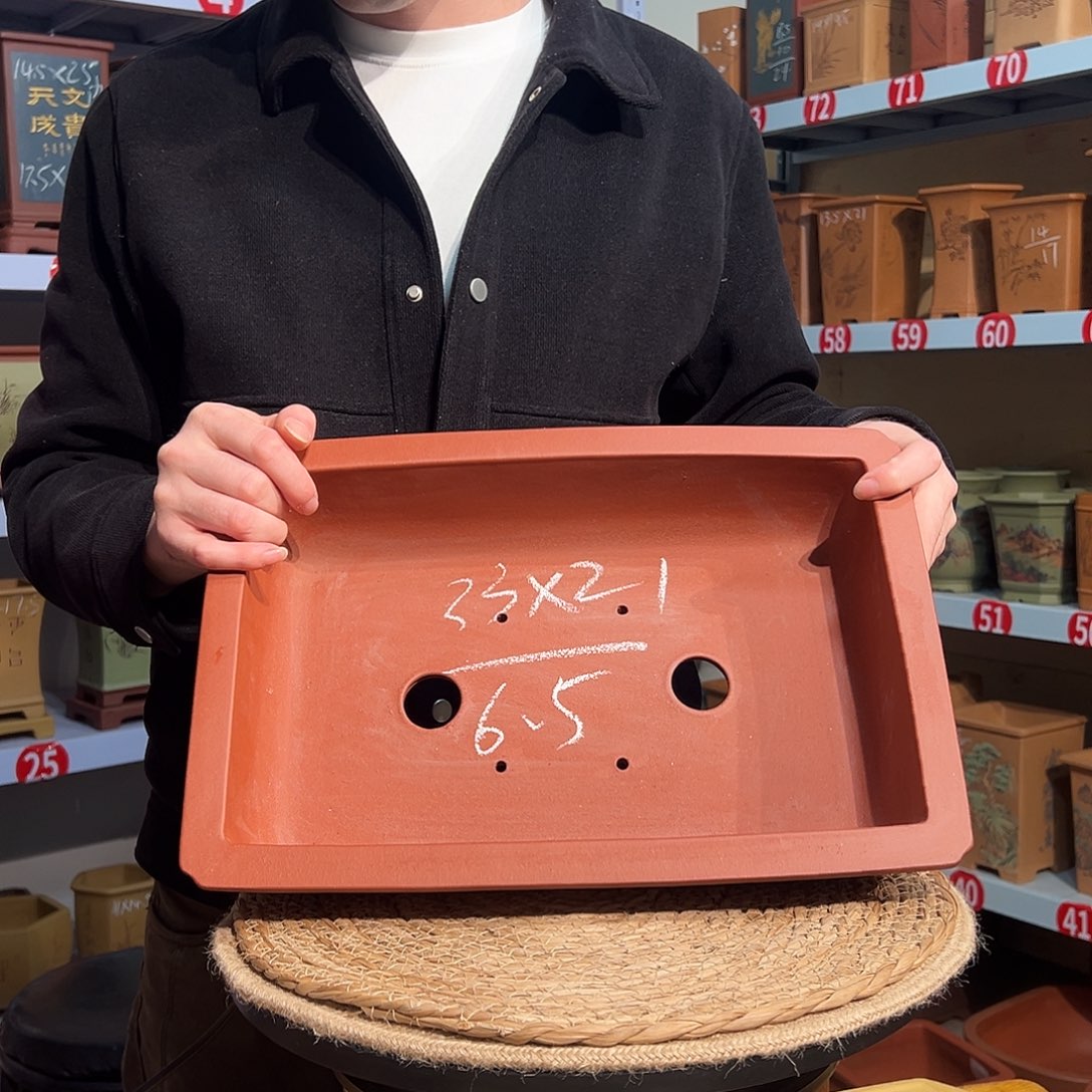 天心紫砂手工花盆