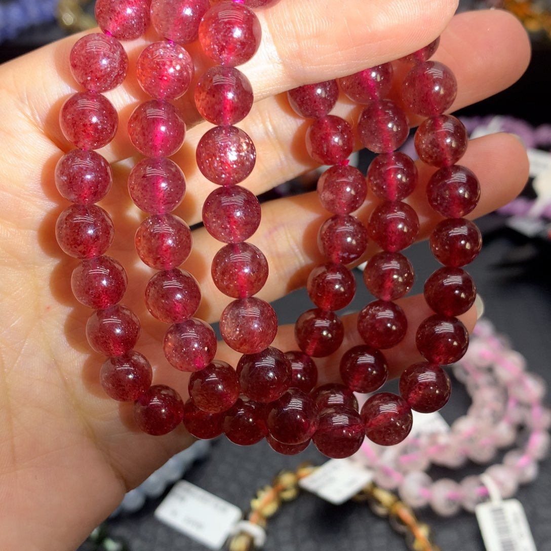 【闪购商品】石英质玉手链未镶嵌多样性发货发一条