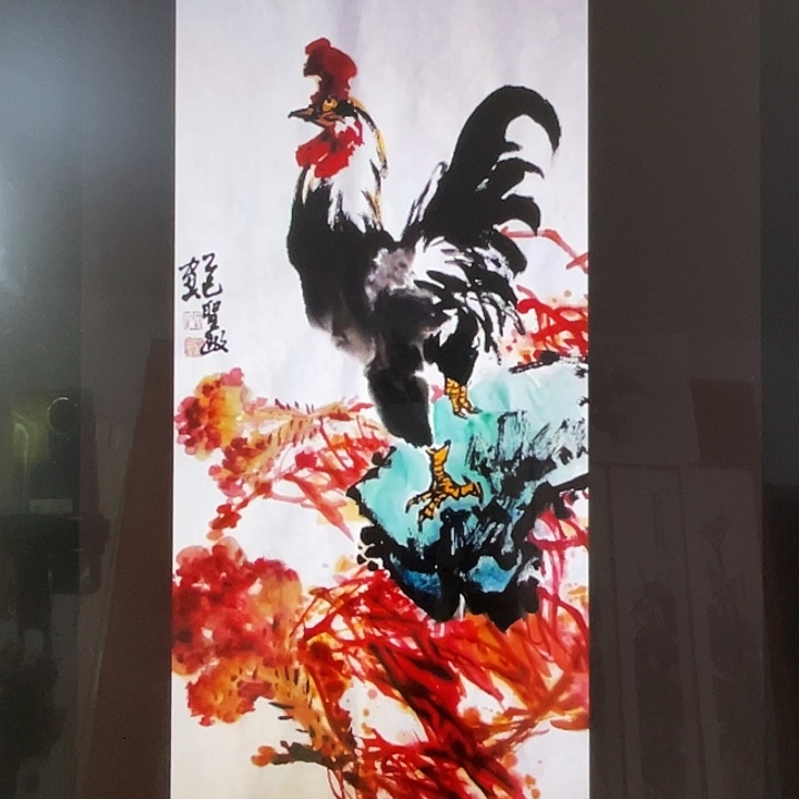 国画张圣敏先生纯手绘作品