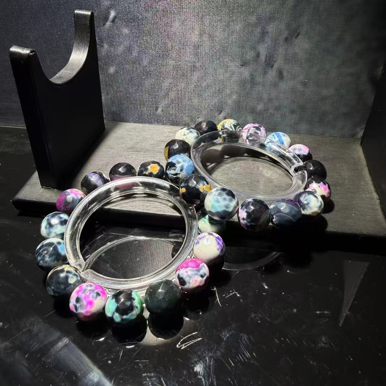 首饰袋 X373 万物百草/圆珠单圈手串