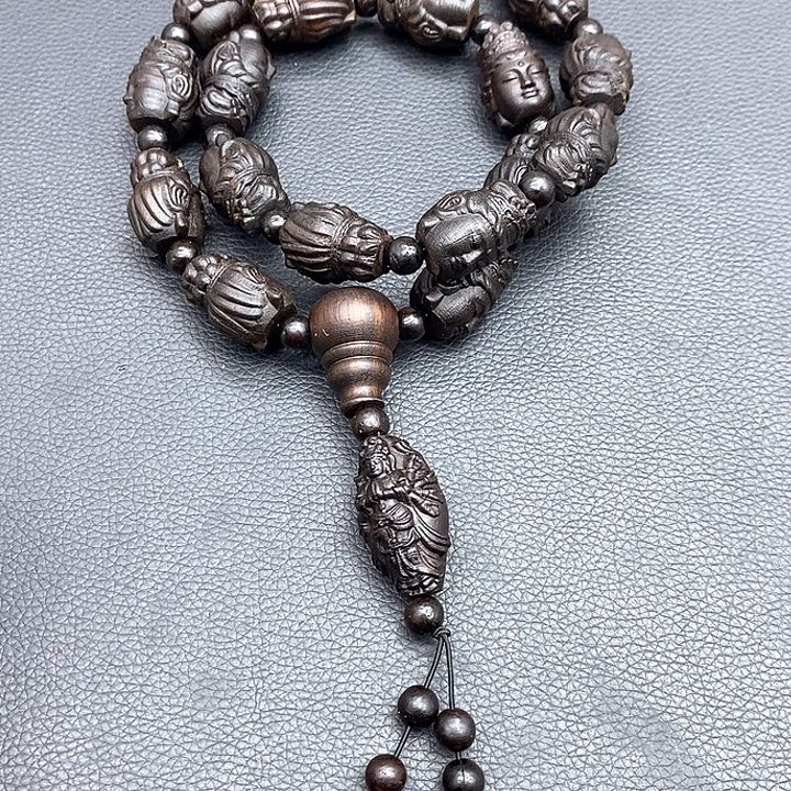 乌木类吊坠成品项链