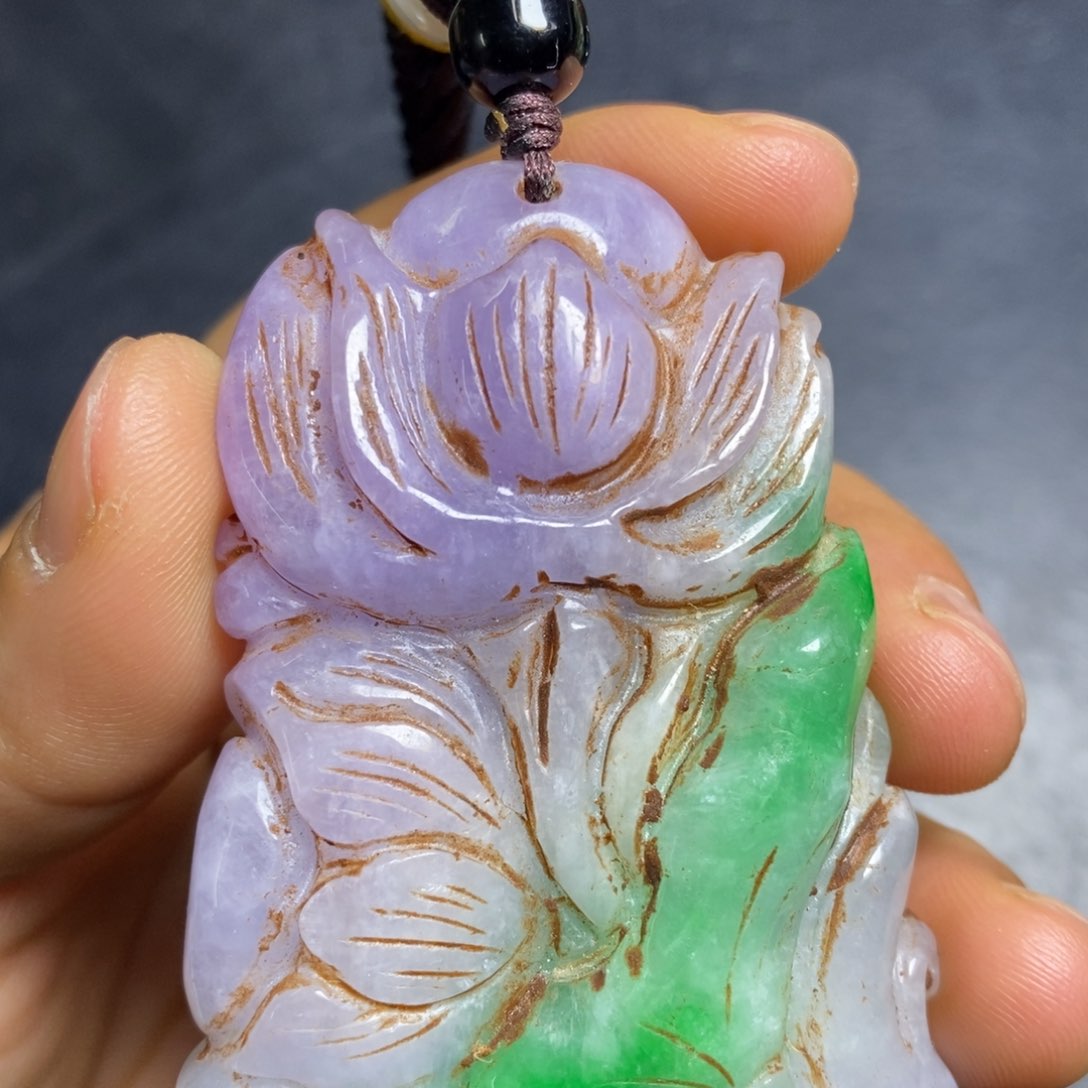 吊坠白玉菩提精品玉