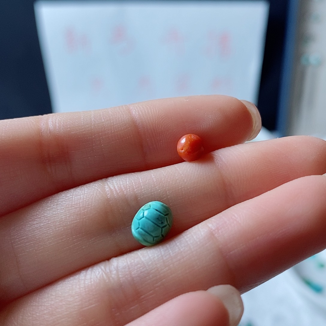 南红玛瑙颈饰未镶嵌梁*瘦