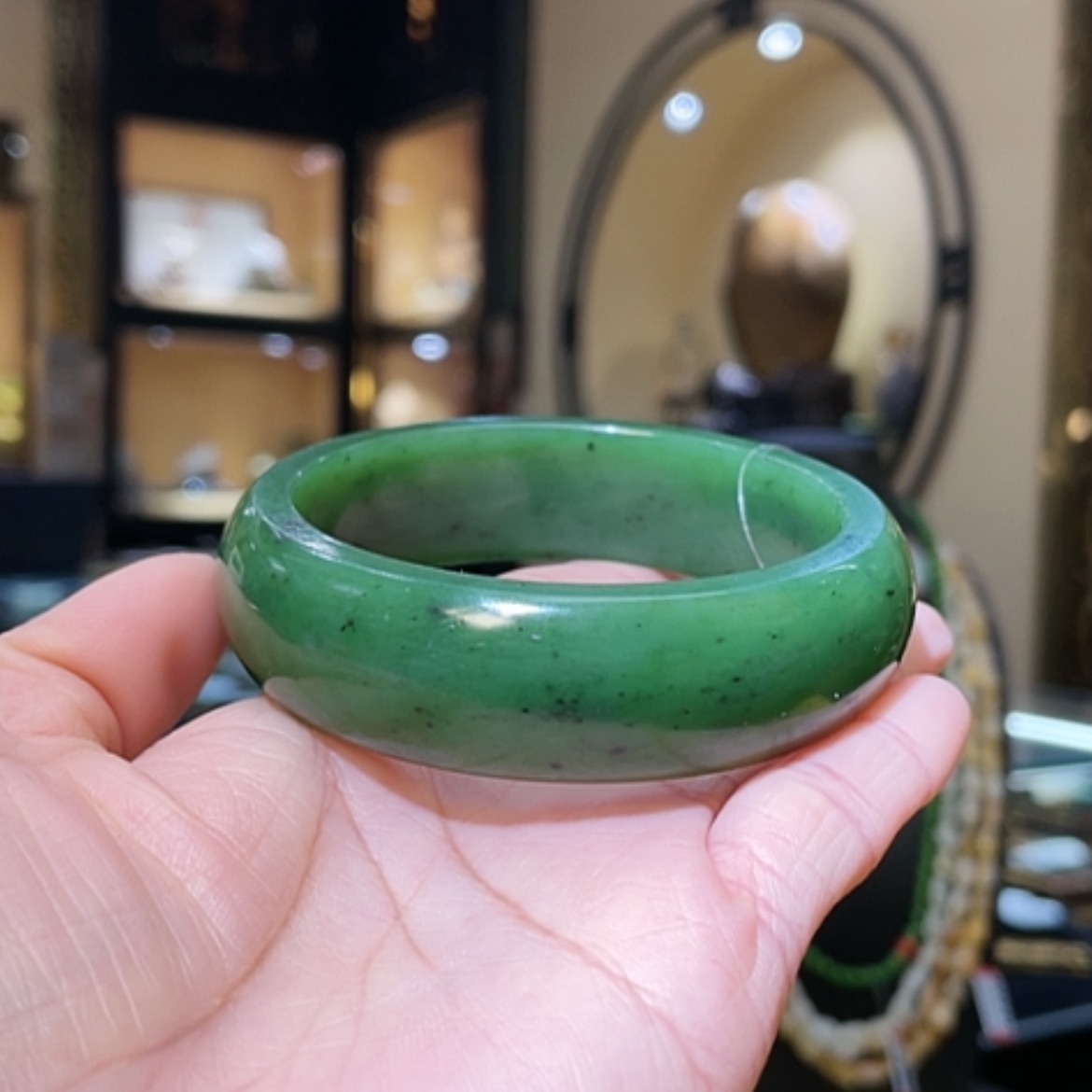 【闪购商品】和田玉手镯未镶嵌60.6#87.05g