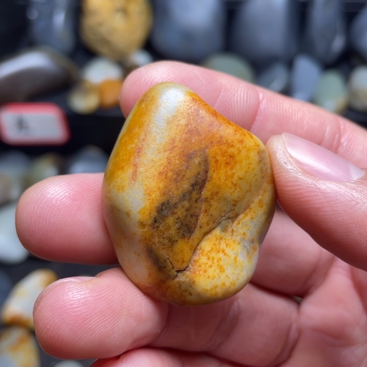 和田玉未镶嵌挂件90