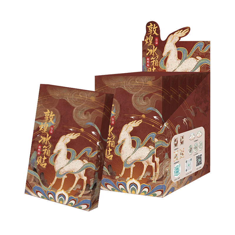 遇意｜敦煌博物馆 敦煌冰箱贴盲盒·鹿鸣篇 官方正品（默认代拆）