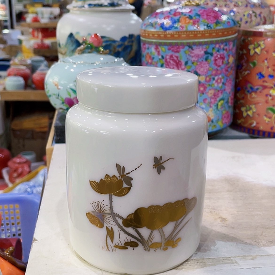 【闪购商品】罐陶瓷茶叶罐密封罐