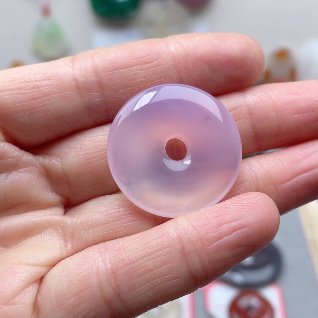 玛瑙/玉髓颈饰合金琳*