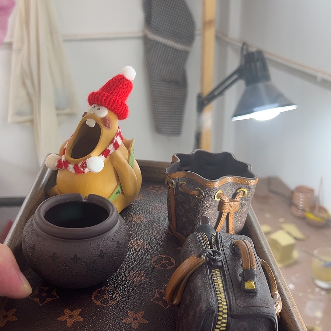 ****茶壶紫砂包包的颜色也很好看哦