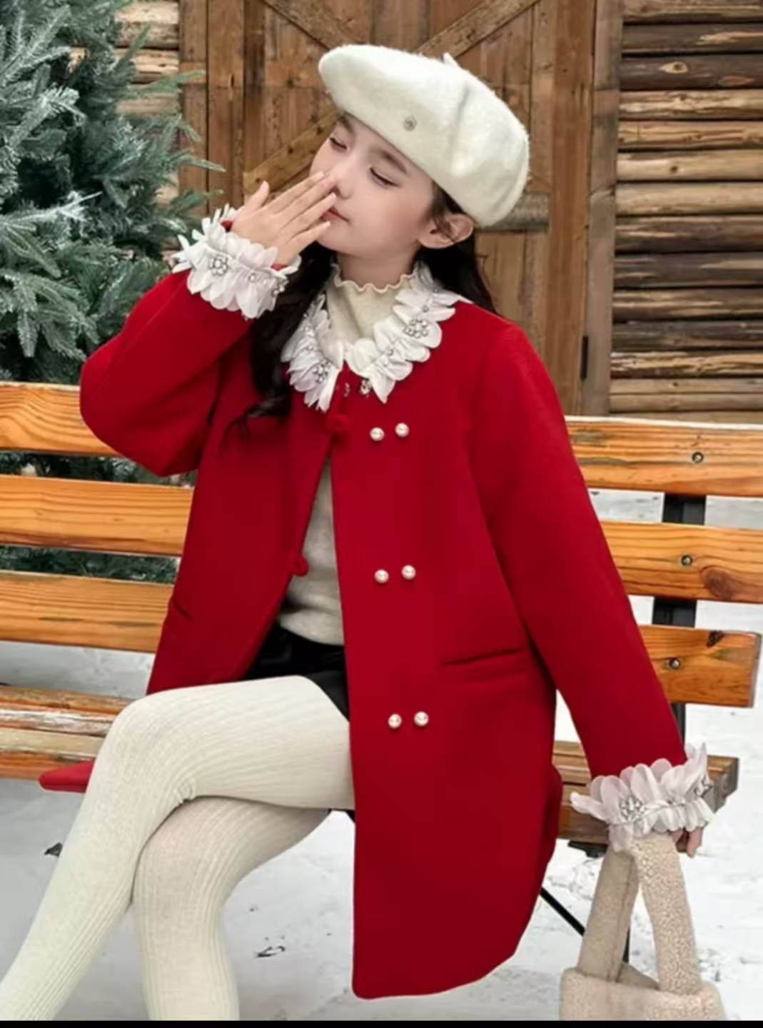 88127新年款儿童加厚保暖外套