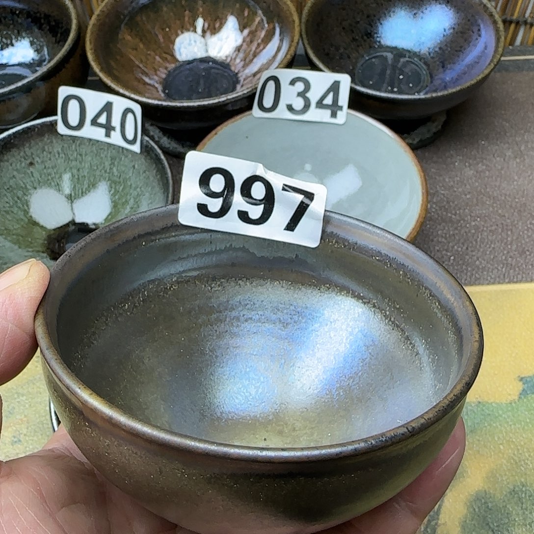 茶盏建盏杯主人杯龙窑柴烧