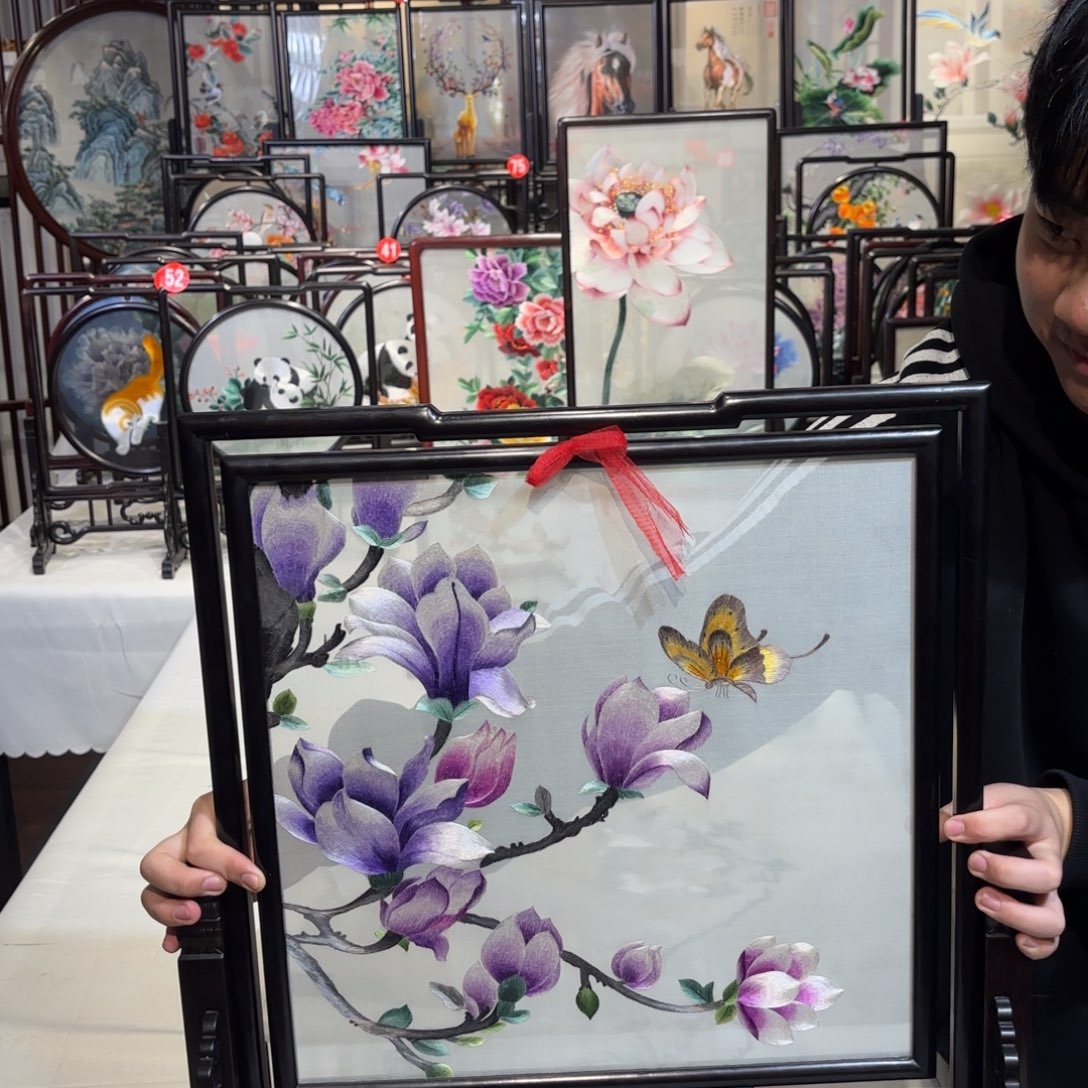 织绣纯手工制作工艺