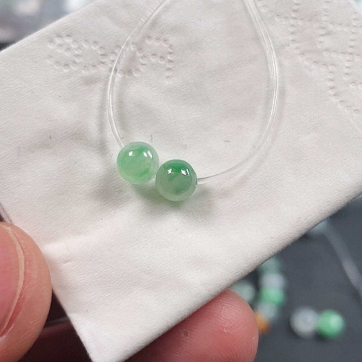 【闪购商品】定制翡翠未镶嵌妮****，