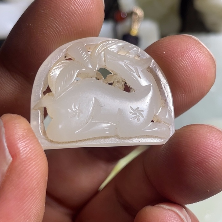 惜***玉和田玉未镶嵌吊坠(不含链)