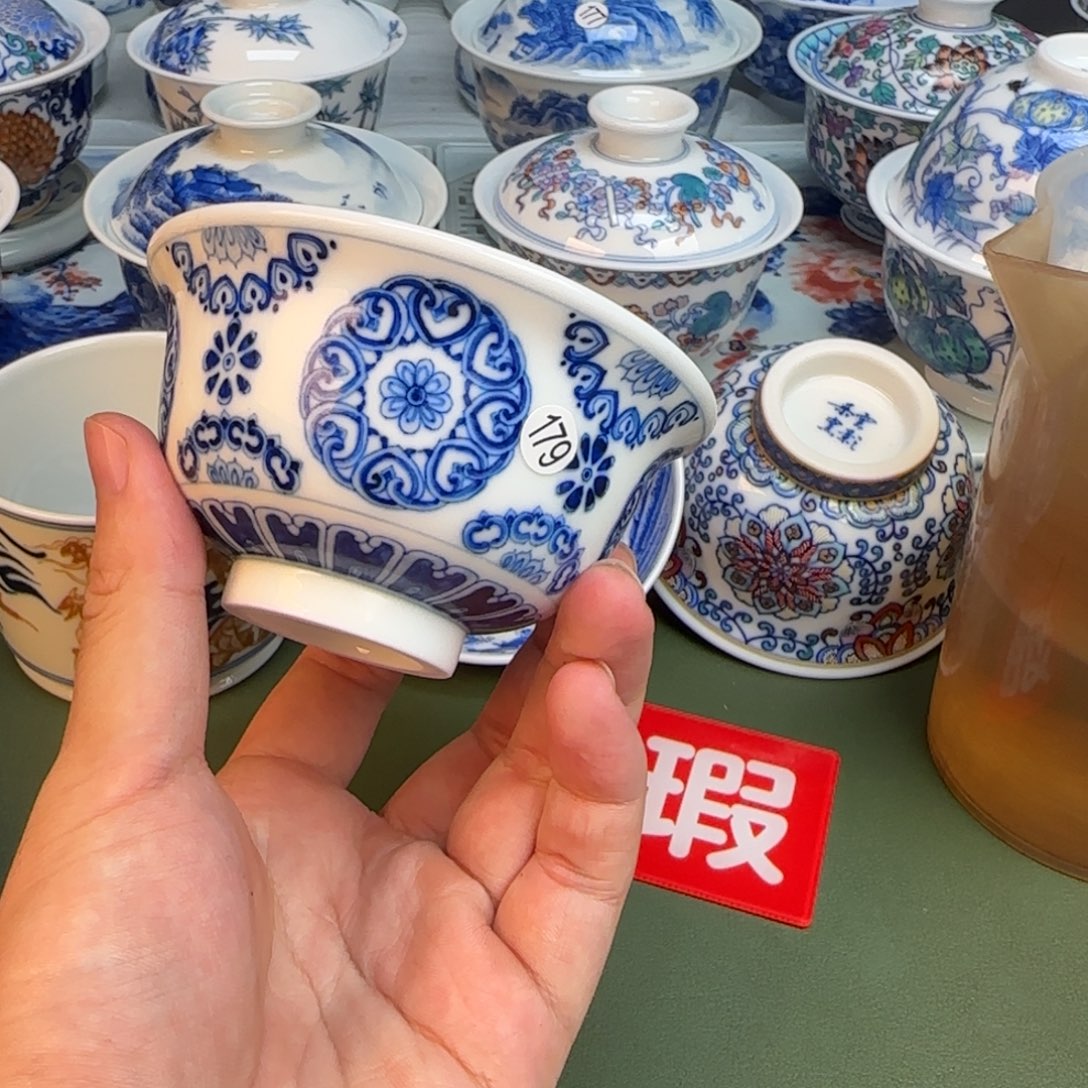 彦祖纯手工手绘茶具179