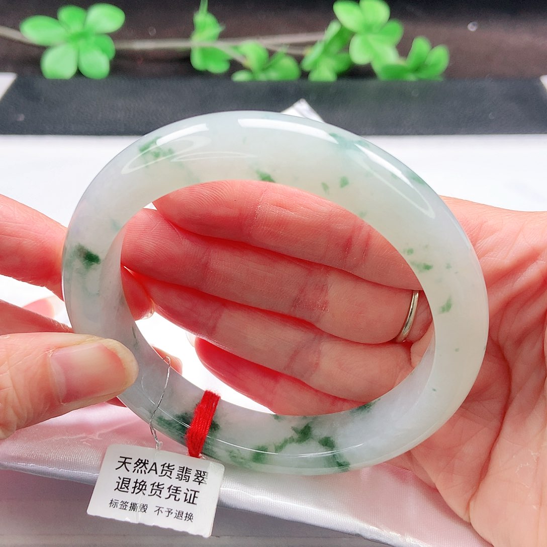 未镶嵌手镯翡翠62圈
