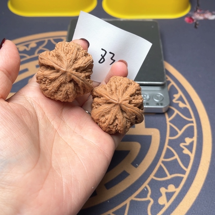 文玩核桃把件40大粗筋