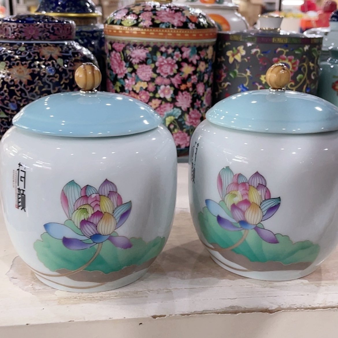 【闪购商品】罐陶瓷茶叶罐密封罐