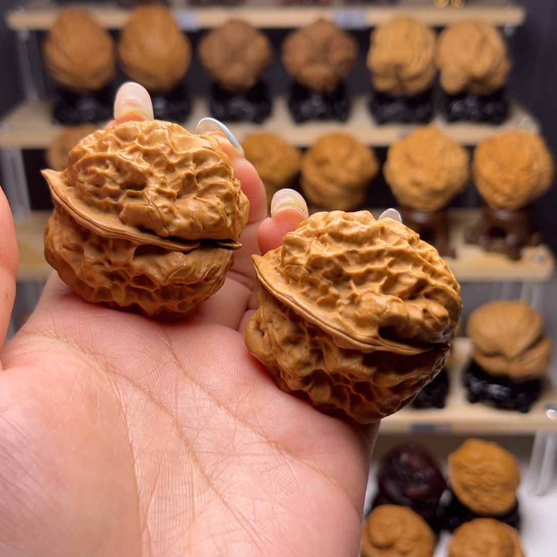 文玩核桃把件5……上古蛤蟆头Y42尺