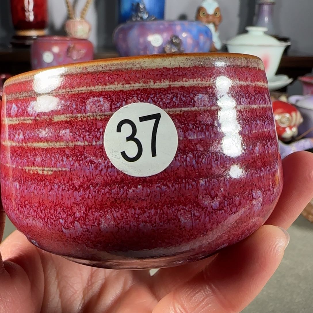 四**盗钧瓷传统工艺作品