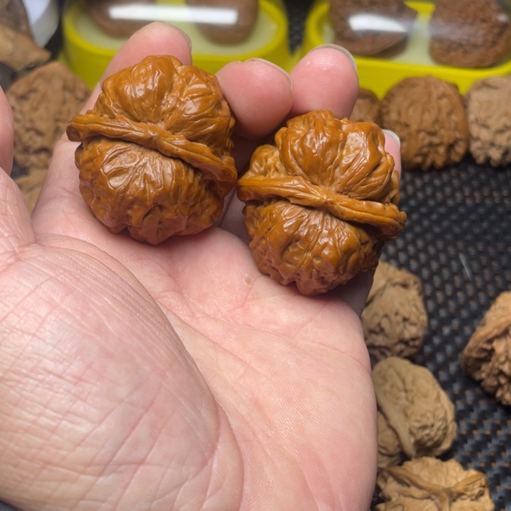 文玩核桃把件全品43蛤蟆头