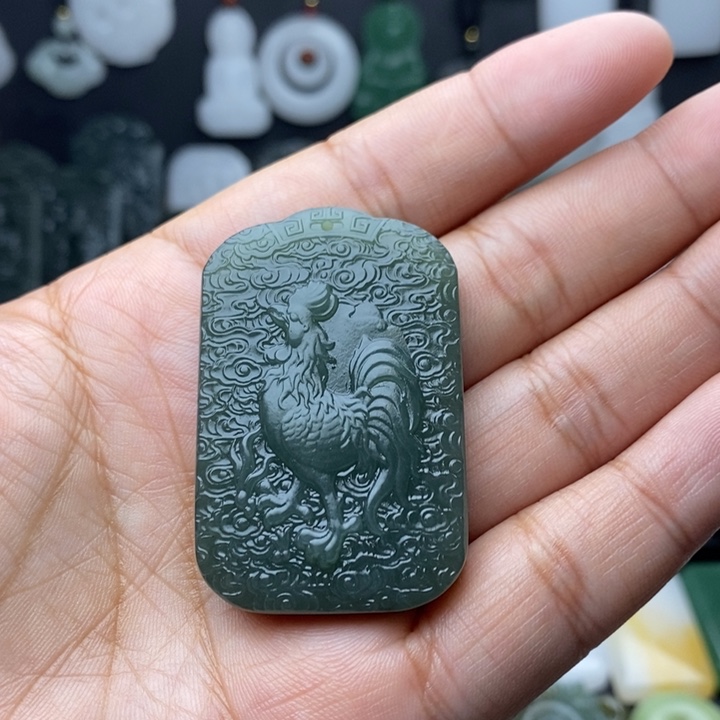 仿***天和田玉未镶嵌颈饰